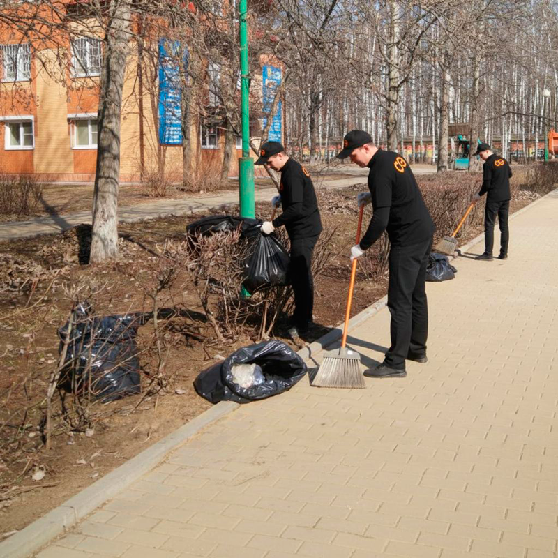Уборка листьев в Северодонецке